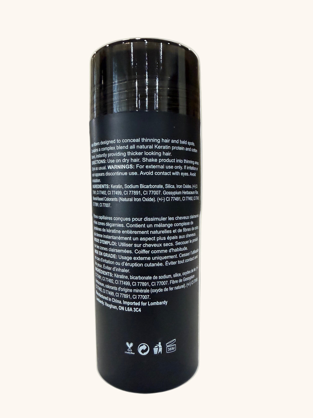 Hair fibers for thinning hair