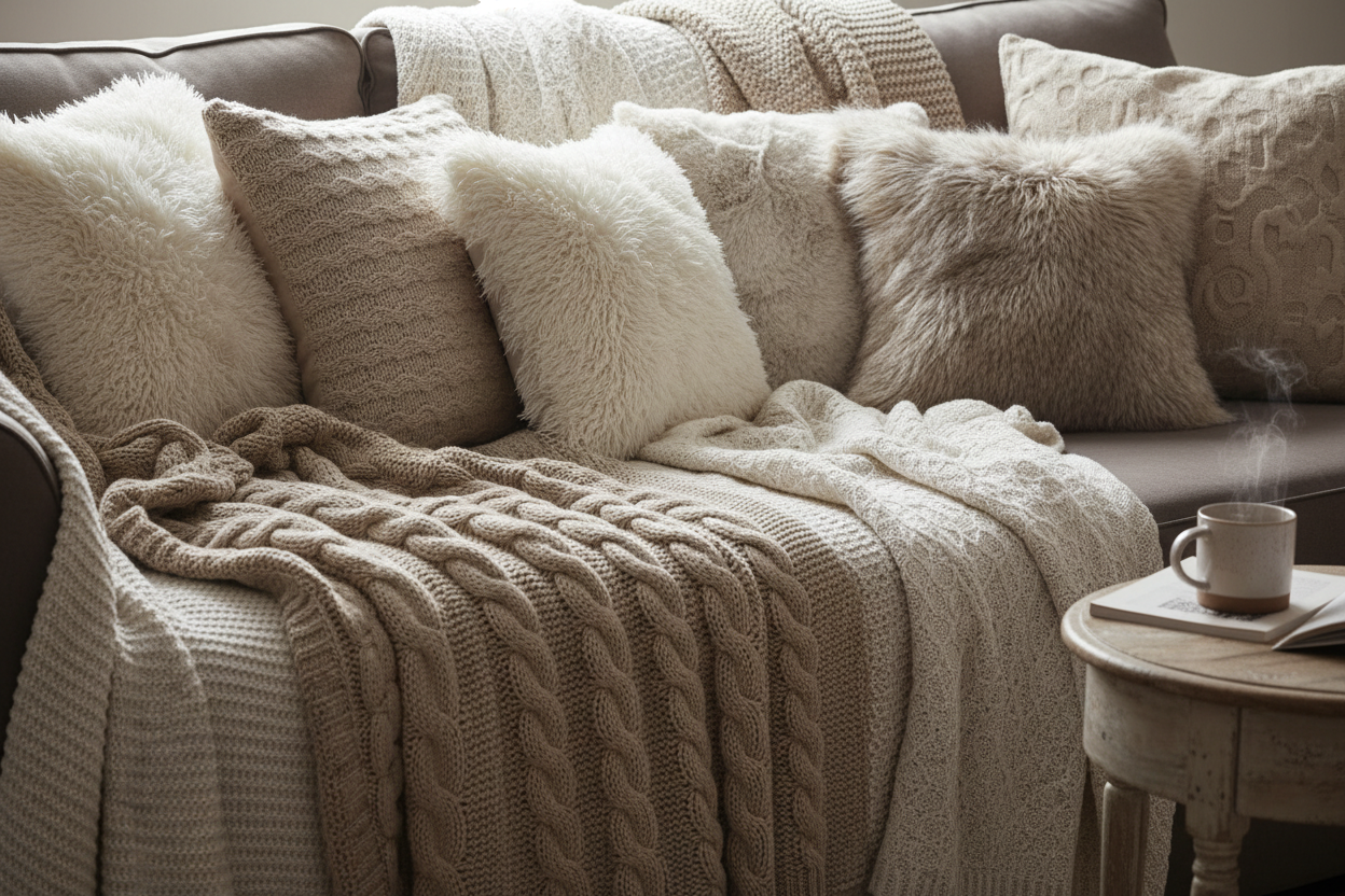 just the close up on the sofa